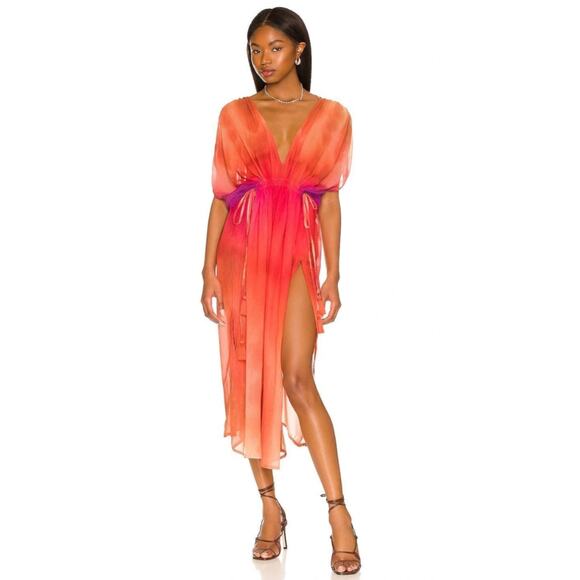 Agua Bendita x REVOLVE Lyra Dress in Rainbow - Picture 2 of 11